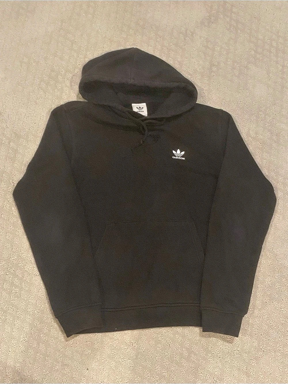 adidas Adicolor Classics Trefoil Hoodie Men's Black